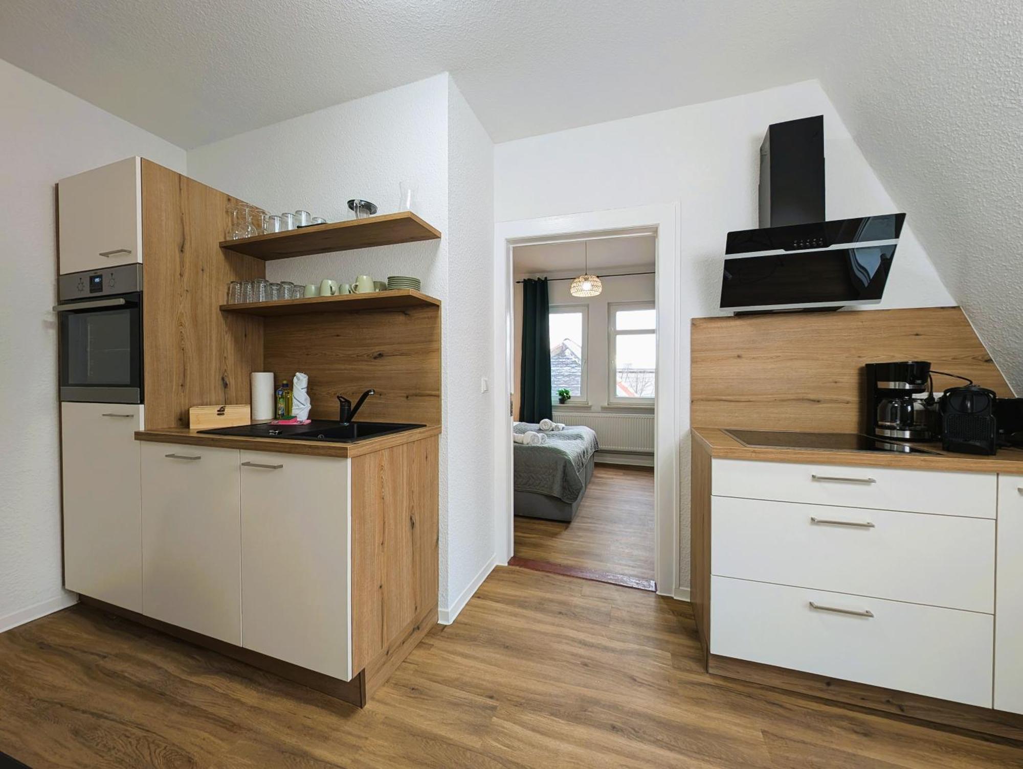 Bohnapartments - Topfmarkt Xxl Suiten - Neu In Top Zentrumslage, Vollausstattung, Wlan, Parkplaetze Ilmenau Buitenkant foto